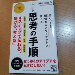 思いつきを価値あるアウトプットに変える 思考の手順