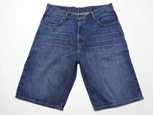 ●リーバイス LEVIS デニムハーフパンツ 569 W34 ●0608●