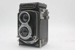 【返品保証】 ミノルタ Minoltacord Chiyoko Promar sIII 75mm F3.5 二眼カメラ s3841