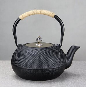 鉄瓶 鉄器 急須 鉄びん 鉄分補給 未塗装鉄器 茶壺 提梁壷 老鉄瓶 茶器