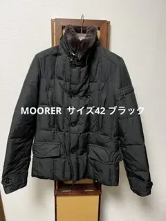 MOORER ダウンジャケット SIRO KM ブラック