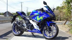 打倒CBR GSX RG10J型 Movistar Yamaha MotoGP仕様 YZF-R25 Fウイング 社外スクリ-ン USB等カスタム多数 消耗品OK 絶好調綺麗 茨城県神栖市!