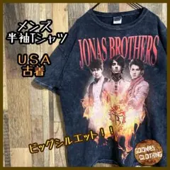 ジョナス ブラザーズ ビッグプリント XL USA古着 90s 半袖 Tシャツ