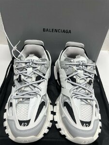 美 品 Balenciaga バレンシアガ Track スニーカー オフホワイト 542023W3AC19010 27.5cm