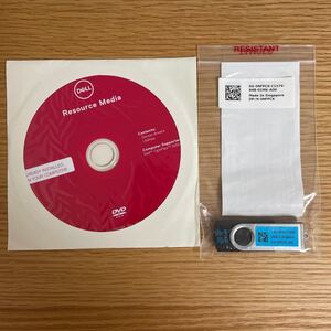 DELL 5050 win10 リカバリメディア Resource Media 中古未開封品 USBリカバリ付き②