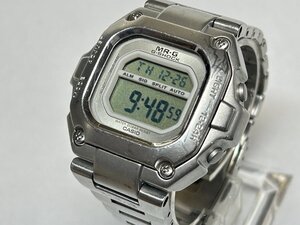 CASIO カシオ G-SHOCK MR-G MRG-110T シルバーカラー メンズ クオーツ デジタル 腕時計 G22