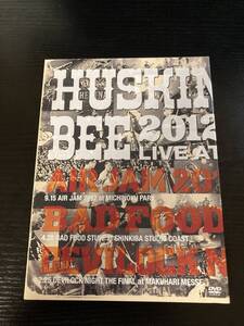 HUSKING BEE/HUSKING BEE 2012 LIVE at AIR JAM 2012，BAD FOOD STUFF，DEVILOCK NIGHT THE FINAL DVD