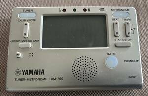 ヤマハ チューナーメトロノーム TDM-700