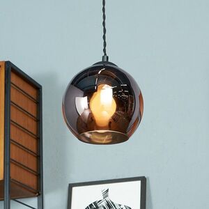 ACE LAMP / COPPER ペンダントライト ペンダントランプ 天井照明 ミラー加工 ガラスシェード インテリア 高級感 雑貨 電気 送料無料 #82299