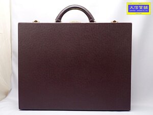 LOUIS VUITTON ルイ ヴィトン タイガ アタッシュケース ディプロマット アカジュー ボルドー M30016 AS0938 中古B 【送料無料】 A-8428