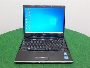 カメラ内蔵/中古/12.1型/ノートPC/Win10/750GB/4GB/2世代i3/　FMV　PH74/C　office2019搭載　