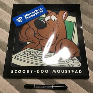 新品 レア スクービードゥー マウスパッド scooby doo mousepad アンティーク ワーナーブラザーズ　海外キャラクター パソコン 犬