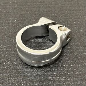 [未使用] 送料無料 All-City シートクランプ 31.8mm シルバー シートポストクランプ シートカラー all city allcity seatpost clamp silver