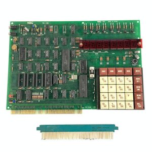 NEC TK-85 マイコンピューター マイコン 基板 コネクター付き■簡易検査品