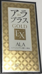 SBI　株主優待品　アラプラス　ゴールドEX　60粒