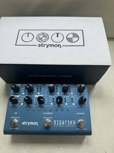  strymon ストライモン NIGHTSKY シンセシス・リバーブ・マシーン エフェクター