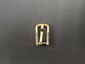 中古 セイコー シチズン カシオ 汎用 尾錠 美錠 ピンバックル 色: ゴールド 幅: 6mm 管理No.31701