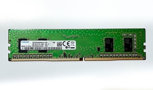 [複数有][1-9個]Samsung メモリ 4GB M378A5244CB0 PC4-19200U (DDR4-2400T) 288Pin DIMM デスクトップパソコン[中古 動作品 まとめ売り]