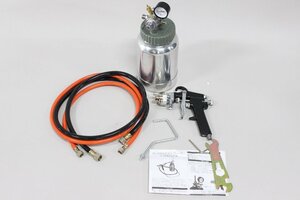 タンク付加圧式スプレーガン　2Ｌ　ノズル2.0ｍｍ　k2212 【トラック塗装 板金 建築塗装 スプレーガン プレッシャーガン 正圧】