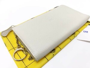 新品★Felisi フェリージ★長財布 ロングウォレット★L字ファスナー★1075/1/LD CHALK★イタリア製