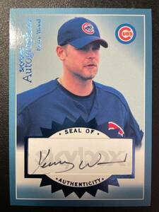 Kerry Wood ＜ 2004 Fleer SkyBox Autographics Signatures Blue ＞ 191枚限定 直筆サイン