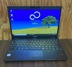 ★★超高速 富士通 Lifebook U939B/i5-8365U/メモリ8GB/SSD128GB/FULL HD/カメラ/Win10★