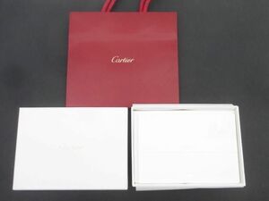 カルティエ Cartier レターセット 封筒＆メッセージカード 各9枚入 箱/紙袋あり