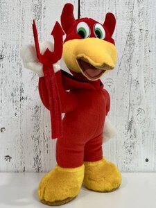 2004 ウッディー・ウッドペッカー デビル ぬいぐるみ Woody Woodpecker Devil Plush 悪魔 ウッディウッドペッカー