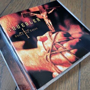 ★SQUEALER「UNDER THE CROSS」輸入盤アルバム　ジャーマンパワーメタル　スクィーラー