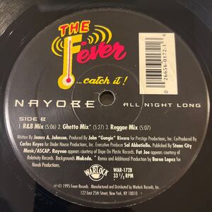 NAYOBE/ALL NIGHT LONG/レコード/中古/DJ/club/reggae/R&B/hiphop