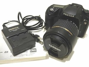 美品 デジタル一眼レフ カメラ ( ペンタックス K10D ) & レンズ ( タムロン DiⅡ AF 18-250ｍｍ ) セット ◇ PENTAX TAMRON ▼ サト00/6E