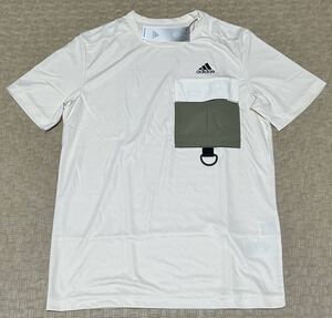 adidas・アディダス ユーディリタス Tシャツ ポケット付き・M サイズ・新品