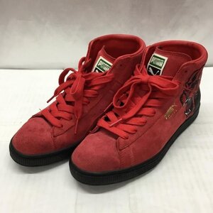 PUMA 24.0cm プーマ スニーカー スニーカー 357253 Suede Mid ROARCAT 24cm Sneakers 赤 / レッド / X 黒 / ブラック / 10119896