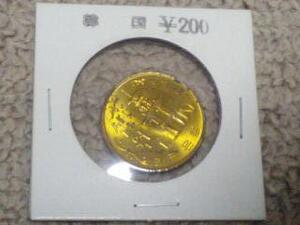 【未使用】韓国　10ウォン　200￥　1980年　硬貨　お金　コイン　THE　BANK OF KOREA