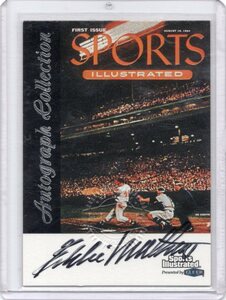 1999 Sports Illustrated Greats of the Game 「EDDIE MATHEWS」 Autograph 刻印入り直筆サイン　