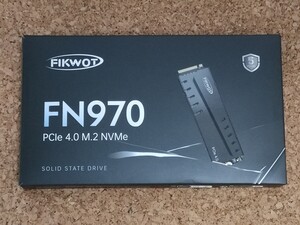 FIKWOT FN970 M.2 2280 3D-NAND PCIe 4.0 NVMe 2TB 【SSD】