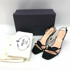 PRADA プラダ サンダル ミュール サイズ36-1/2 保管袋 箱付き【CIAQ6006】