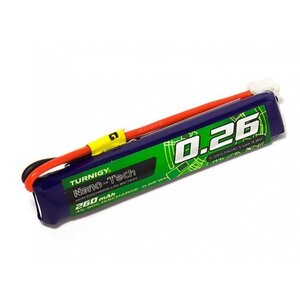 Turnigy nano-tech 3.8V 260mAh 45C90C リポ バッテリー リチウムポリマー