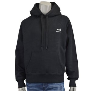 新品【Lサイズ】AMI Alexandre Mattiussi アミ アレクサンドロ マテュッシ HOODIE AMI AM/ロゴプリント パーカー/USW224.747 002