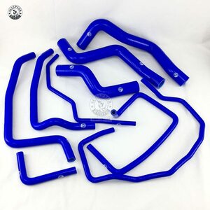 スバルインプレッサGC8 EJ20 STI WRX MK5～6（1PCS）ブルー　シリコンターボインレットインテークインダクションパイプホース