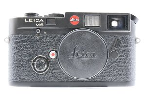 Leica ライカ M6 BLACK ブラック ボディ レンジファインダー フィルムカメラ 20809865