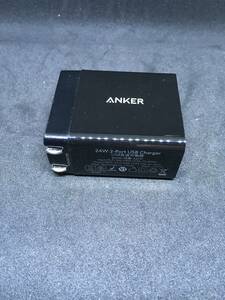 Anker 24W 2ポート USB急速充電器 PSE認証済 / PowerIQ iPhone、iPad、Android各種対応　 アンカー モバイル　スマホ　