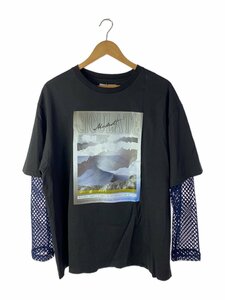 Radiate◆長袖Tシャツ/0/コットン/BLK/BD22602//