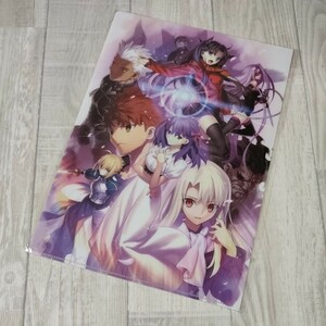 劇場版　Fate/stay night　クリアファイル　A4サイズ アニメ【1843】