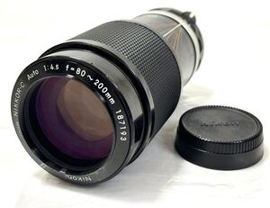 ○ Nikon ニコン 純正 Zoom-NIKKOR -C Auto 80-200mm 1:4.5 望遠ズームレンズ / 281144 / 1126-12