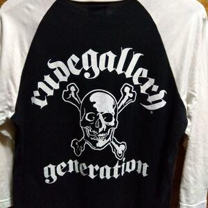 古着ビンテージ！SKULLスカル七分Tシャツ RUDE GALLERY　ルードギャラリー rudegallery　generation