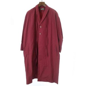 ohta オオタ 19SS spring coat コットンナイロンコート W2 レッド ITFOPUEEICDW