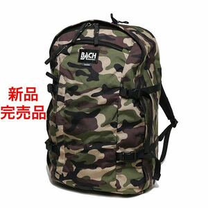 新品★完売★BACH BACKPACKS バッハ バックパックスBIKE2B CAMO カモ柄迷彩 リュック