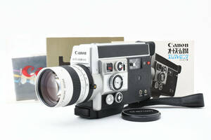 ★外観美品・露出計作動確認済★Canon キャノン AUTO ZOOM 814 Electronic Super 8 8mm フィルムカメラ #503