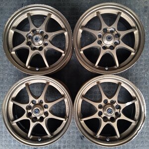 A11-80【4本価格】【14x5.5J 4x100 ET+46 ハブ65】RAYS VOLK RACING CE28N・店頭引取可能・適格請求書発行可能